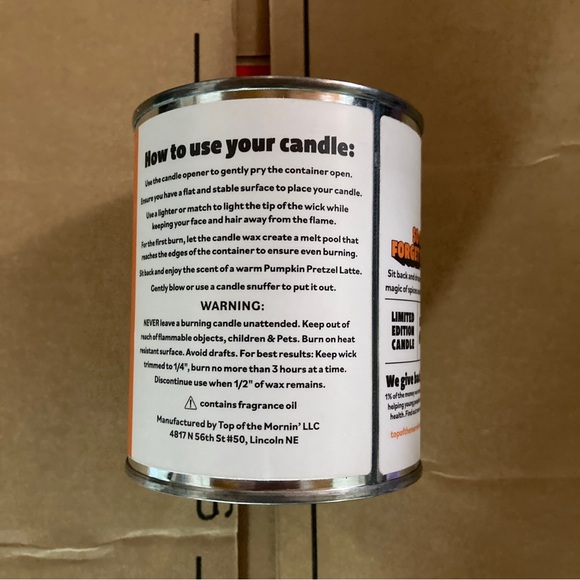 Top of the Mornin’ Coffee Pumpkin Pretzel Latte Candle - Picture 3 of 5